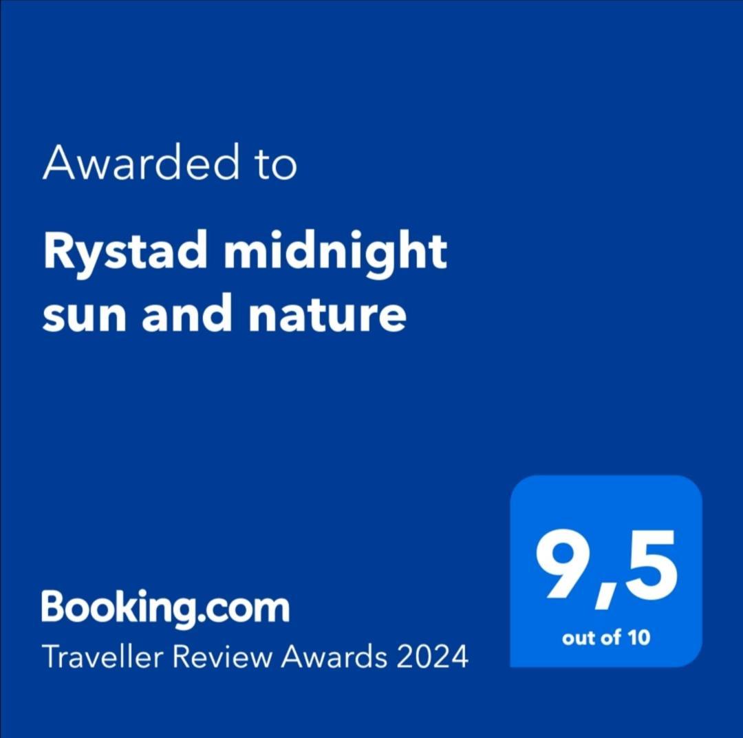 Rystad Midnight Sun And Nature 아파트 외부 사진